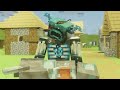 Warden vs Raid (Minecraft Animation)