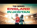 England v Pakistan  - 4th T20 30th May 2024  - Full Commentary