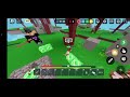 Bedwars roblox with my sister and her friend