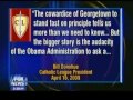 Obama censors another religious school. 4.16.2009