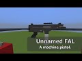 Minecraft 3D model showcase: Machine Pistols