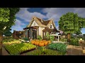 🌻 Cozy Farmhouse 🏡 - Aesthetic Minecraft Tutorial Step-By-Step