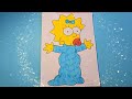 Maggie Simpson -The Simpsons. Coloring pages #simpsons #coloring #kidsvideo