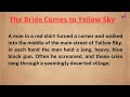 Learning English Through Story 👍The Bride Comes to Yellow Sky By Stephen Crane