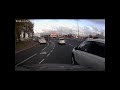 Dashcam footage of near crash with Nissan Qashqai