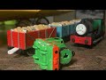 MAKING TRACKMASTER PERCY (somewhat) ACCURATELY SIZED! Custom Trackmaster Percy Showcase & Running