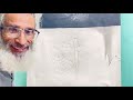 How To Trace Arabic Calligraphy On Canvas For Beginner (muhammad amjad calligrapher ) urdu/hindi