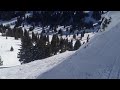 Josh Struble skiing off a cliff at Copper Mountain Colorado