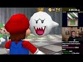 Pro SM64 speedrunner tries DS version for the first time