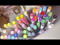 Arrtx Acrylic Marker Set (60 colors) | Unboxing + Color Swatch + Easy MDF art ✨