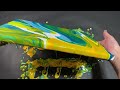 Acrylic Pouring: Easy way to Pour-The Flop Cup - No Silicone: Unique Fluid Art