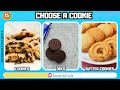 🍪QUIZ CREATE YOUR DELICIOUS SNACK🥛| CHOICE GAME: FOOD EDITION