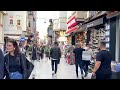 Turkiye🇹🇷Istanbul Kadikoy Lively District Walking Tour,Fake Market Bahariye Street Fashion Market|4k