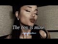 The boy is mine| Ariana Grande ( slowed and reverb)