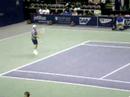 Tommy Haas Warms Up with Robert Kendrick