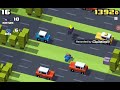 Unfairly beating my sister at Crossy Road because of lag... | Crossy Road