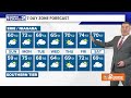 Storm Team 2 morning forecast with Kevin O'Neill for Sunday, May 12