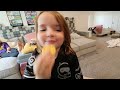 FAMiLY MOViE PARTY with ORANGE!!  Rainbow Ghosts inside our House? Adley & Niko setup for new movies