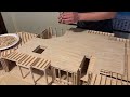 Popsicle stick house construction | video 19