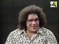 Gordon Solie Interviews Andre The Giant (1977)