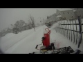 Ariens 24 inch 7 hp Snow Blower Go Pro Cam and Some Cussing.