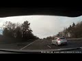 UK bad driving. Near miss at 70mph. M4 stupid dangerous driver.