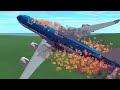 Airport Accidents - Airplane Crashes & Unplanned Landings! - AIR CRASH! Besiege plane crash