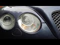 Headlight bulb replacement on Bentley Continental GT 2004-2010
