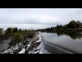 The falls in Idaho Falls, Idaho