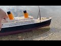 All Ships Reviewed and Lined Ip on the Lake. Titanic, Britannic, Cruise Ship.