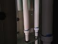 PVC flue furnace venting