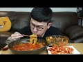 ASMR MUKBANGㅣHOT SPICY NOODLES & BibimbapㅣEATING SHOW