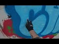 GRAFFITI ( ? ) 🥶 - Tons de azul