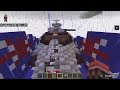 Minecraft Movecraft Battle: Debut of the railgun arty ship
