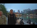 [4K HDR] Night Walk in Chinese Bar Street, Chengdu, Sichuan 2023成都九眼桥夜景游览
