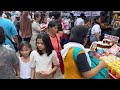 STREET FOOD AND MARKET SCENES Around Quiapo Manila Philippines [4k] walking tour