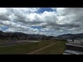 B737 United Takeoff Tegucigalpa TGU LOUD AND CLOSE
