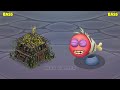 Ethereal workshop And Raw Zebra Monsters And Song Together -  Comparison ~ My Singing Monsters