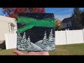 Fluid Art Episode #3: Aurora Landscape Artwork