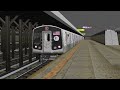 OpenBVE Virtual Railfanning: A and C Trains at Liberty Avenue