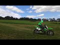 KAWASAKI KX85 TWO STROKE JUMP