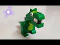 A dinosaur made of Lego 🦖