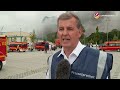 Feuer in Lürssen-Werft bei Rendsburg