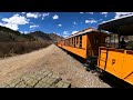 Durango & Silverton #480 Traveling through Deadwood Gulch (In 4K)
