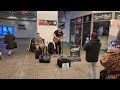 Subway Musicians Performing the Pink Floyd classic 