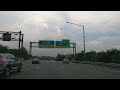 ⁴ᴷ⁶⁰ Driving Interstate 280 (Essex Freeway) from Newark, NJ to Kearny, NJ