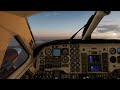Pretty Morning Departure in X-Plane 11! | Realistic clouds and scenery