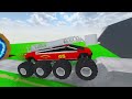 Tesla Cybertruck Transforming to GIANT FIRE TRUCK BTR BIGFOOT TESLA in Teardown!