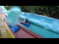 Indonesian Ladies on the Racer Slide at Water Kingdom Mekarsari