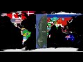 Country Size Comparison by Area on Google Earth | Sound from @klt